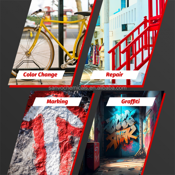 High Gloss and Adhesive Force Graffiti Spray Paint in Vibrant Colors with Customized Shade 3