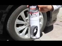 Piankowy środek do czyszczenia opon