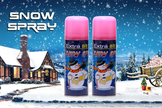 Birthday Christmas Festival White Snow Spray Artificial Carnival Party Foam Spray