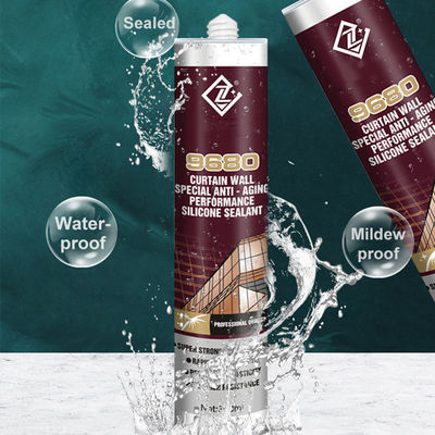 Black Neutral Silicone Sealant High Temp Resistant For Curtain Wall