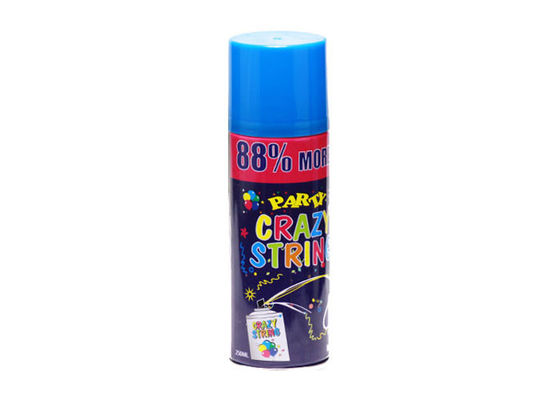 Indoor / Outdoor Christmas Silly String Carnival Party String Spray High Glossy Bright