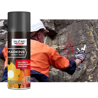 Non-Flammable Mine Marking Paint 350g Acrylic Spray 24 Months Shelf Life