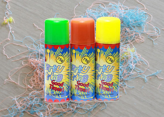 Biodegradable Party String Spray Non Falammble 250ml Eco - Friendly No Pollution