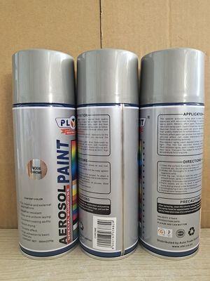 EN71 Chrome Aerosol Spray Paint 450ml zinc plating Tin Can OEM